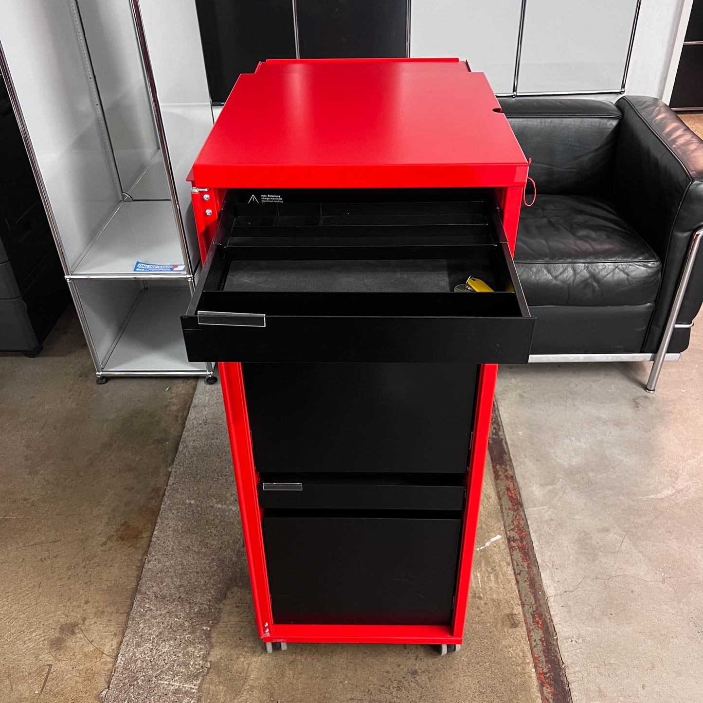 Bigla My Box Trolley, Stahl, Rot