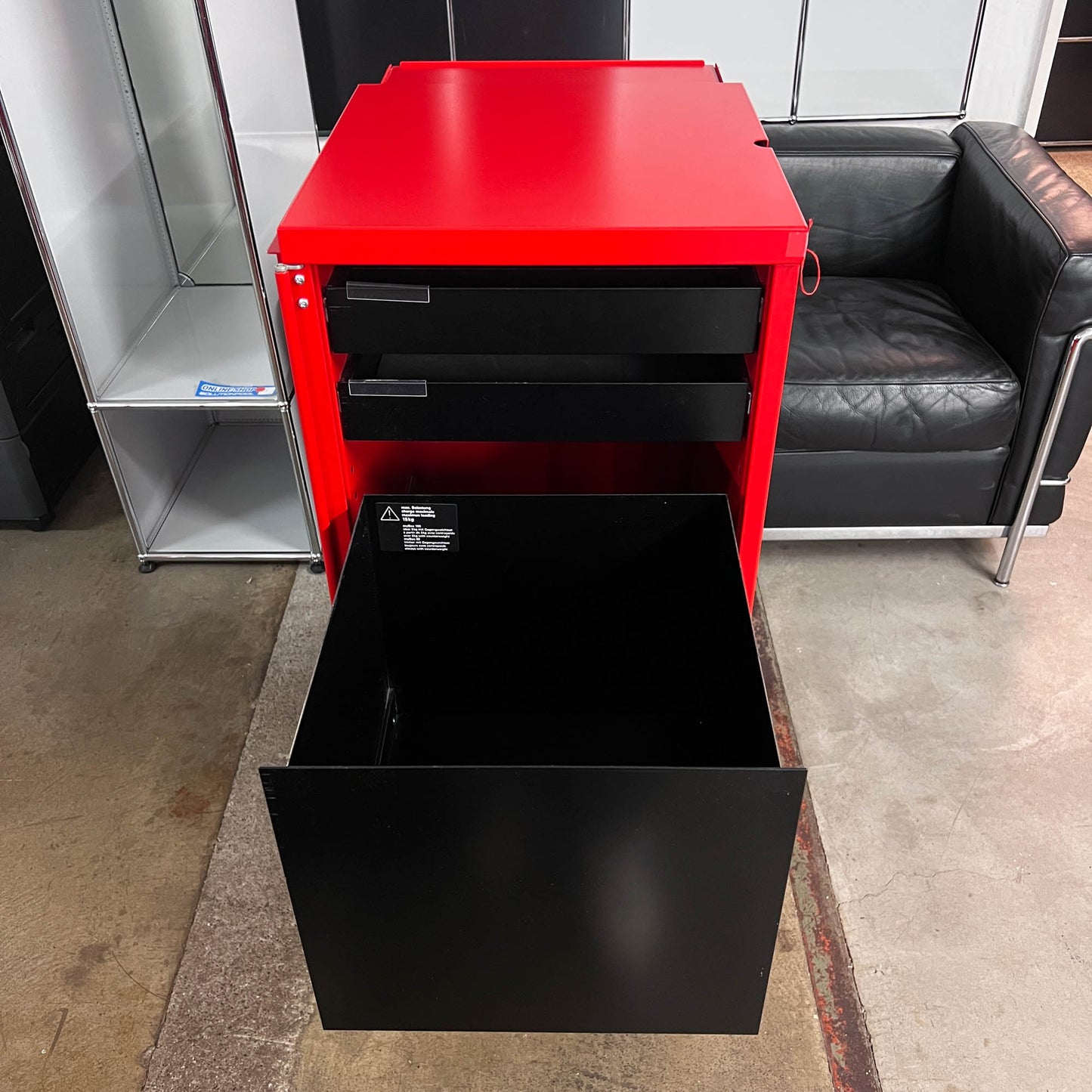 Bigla My Box Trolley, Stahl, Rot