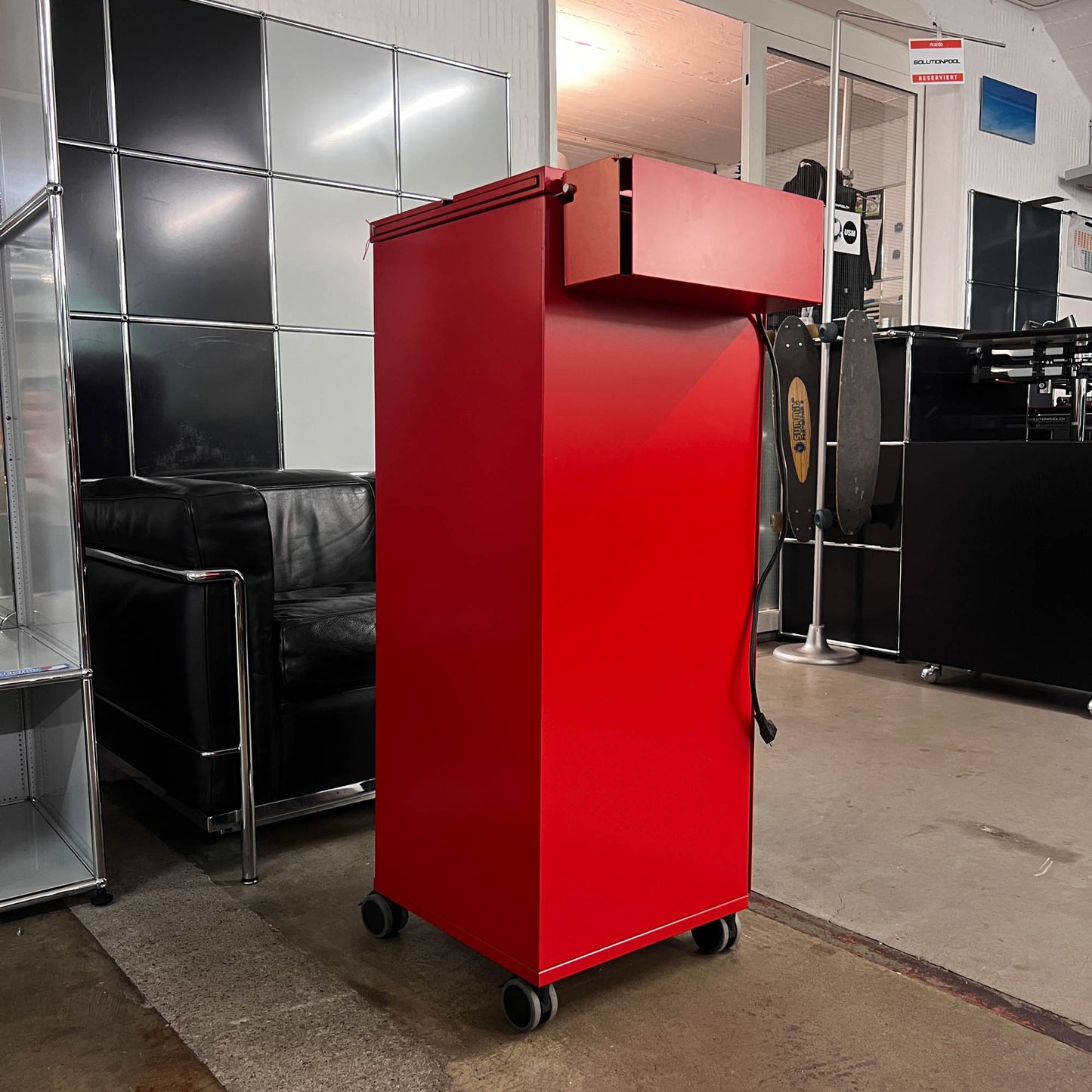 Bigla My Box Trolley, Stahl, Rot