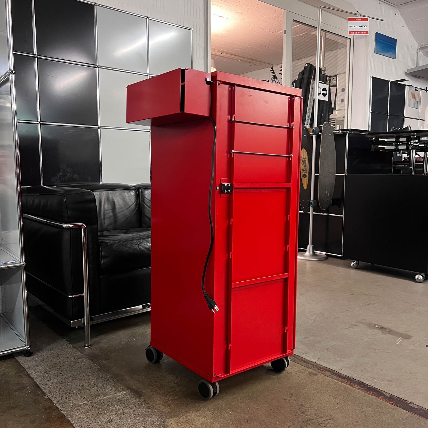 Bigla My Box Trolley, Stahl, Rot