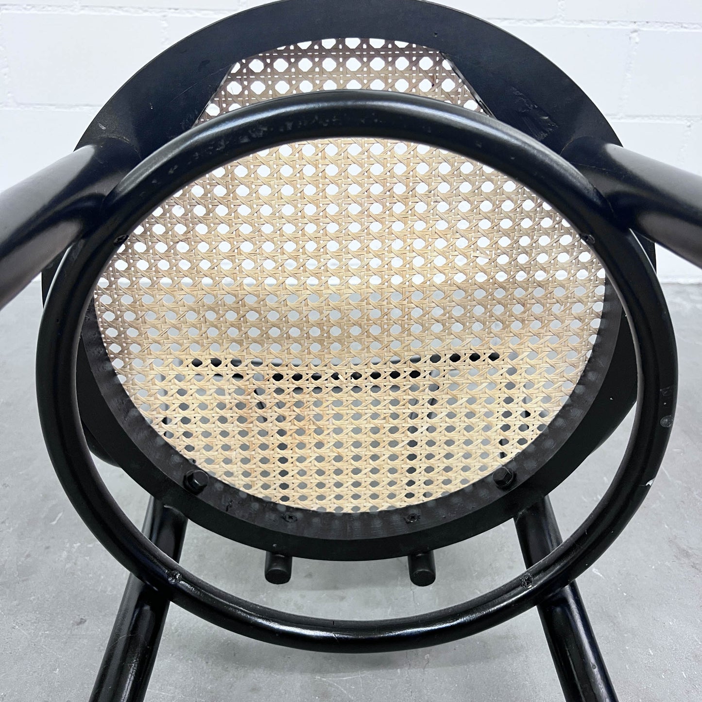 3 Bistrostühle, Schwarz