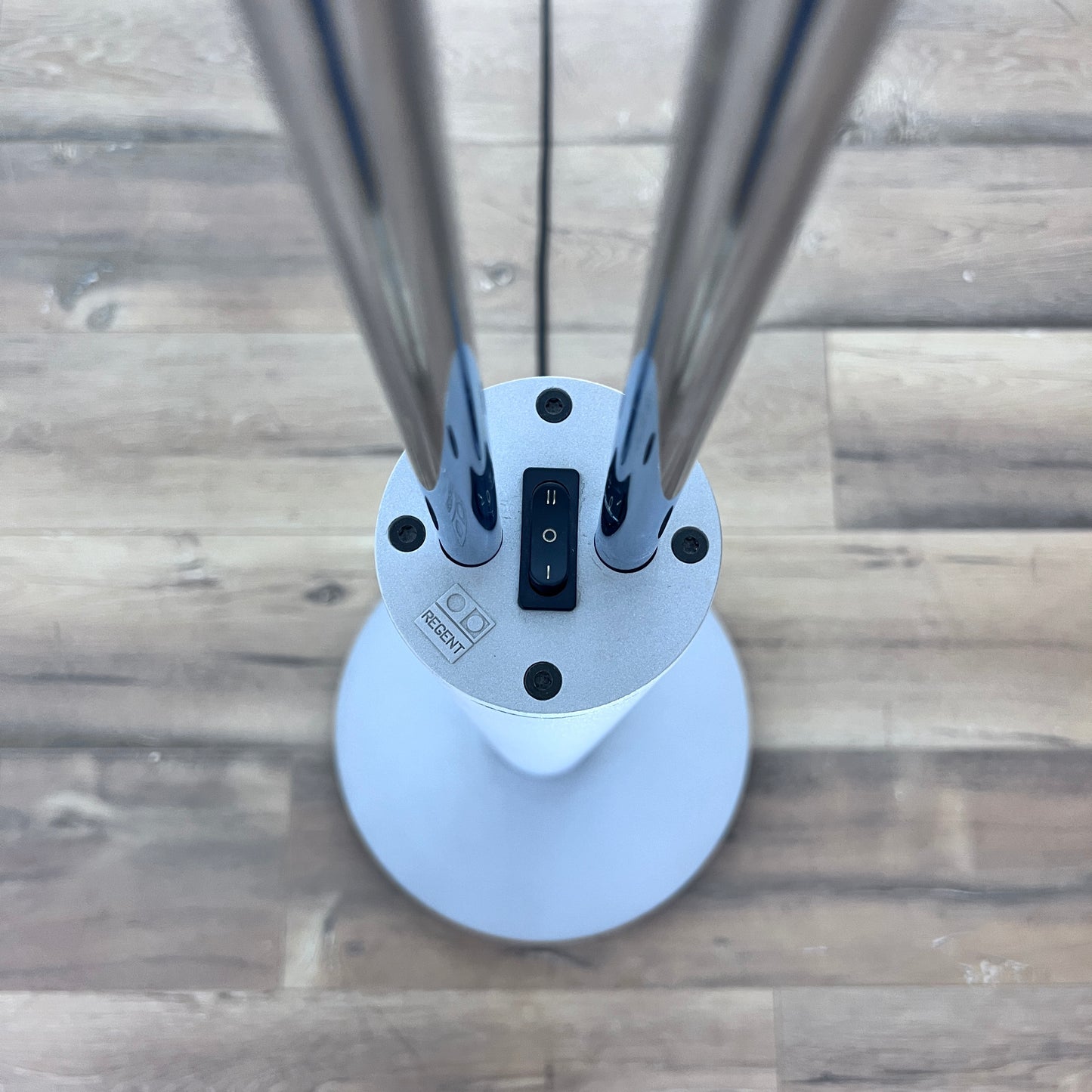 Buero Stehleuchte Regent Sunset silber Solutionpool