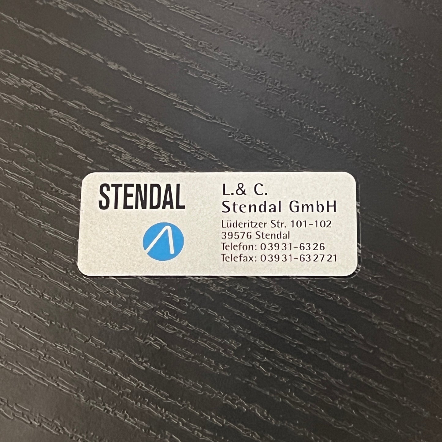 Stehtisch Stendal, schwarz