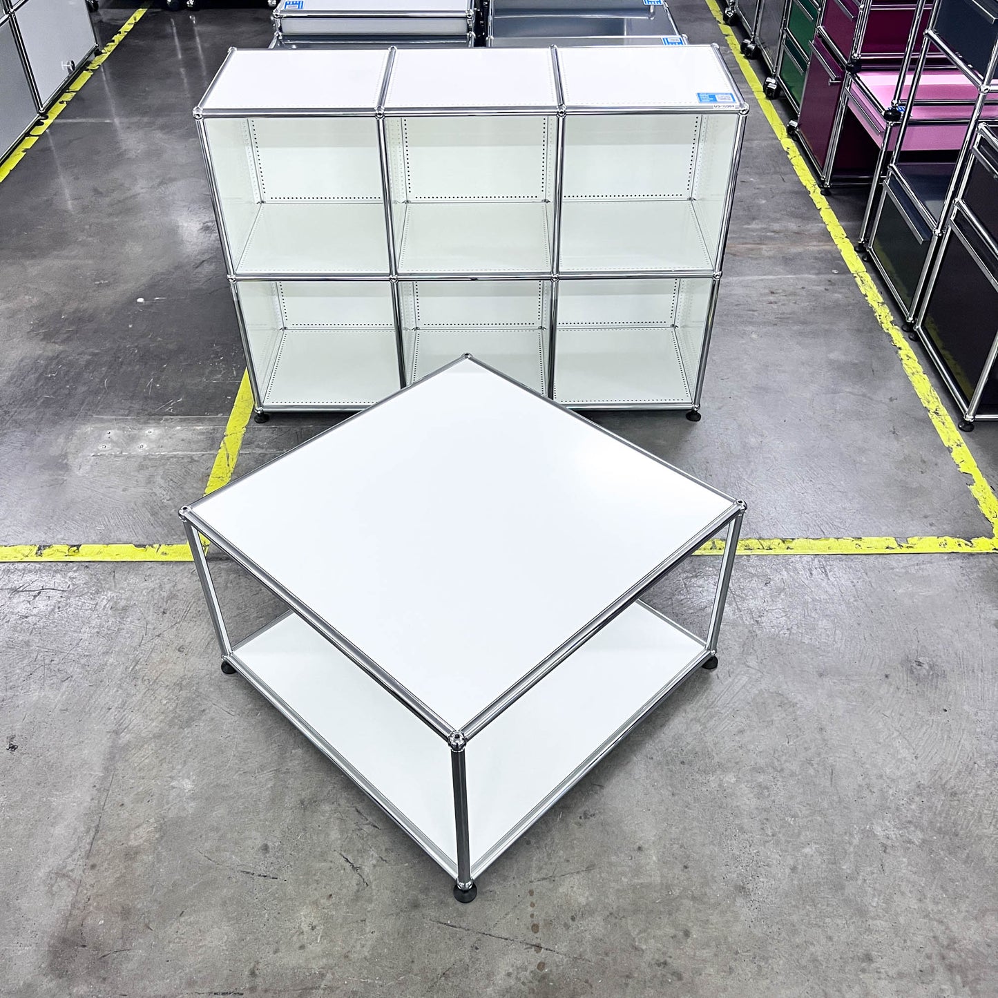 USM Loungetable, Reinweiss, Spezialmass, Q1