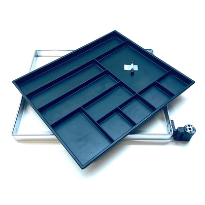 USM Materialschwenkarm zu USM Haller Tisch, links oder rechts