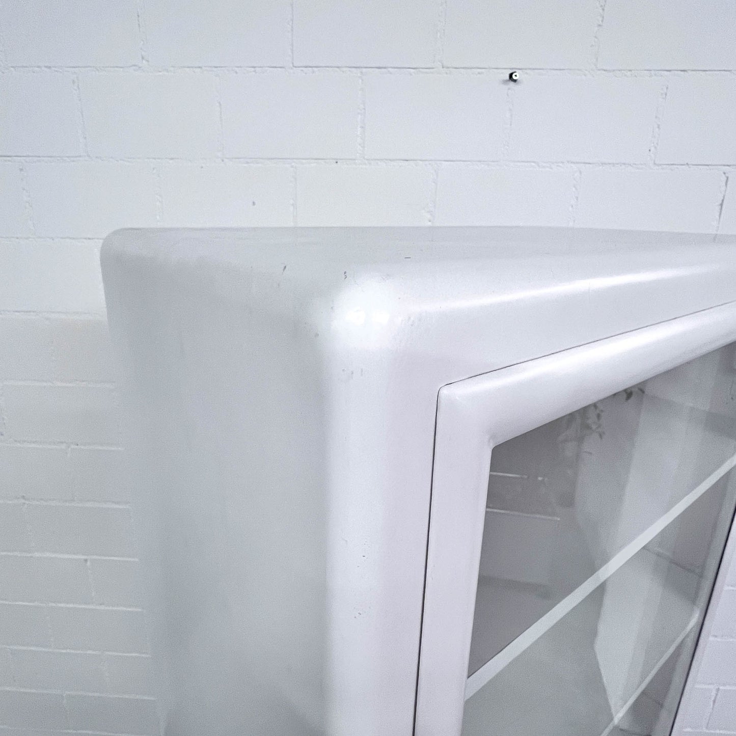 Arzt-Vitrine, weiss