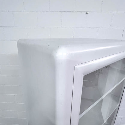 Arzt-Vitrine, weiss