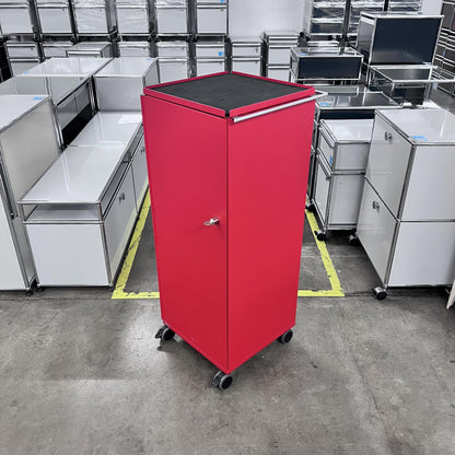 Bigla myBox Trolley, rot, 3 Schubladen, 1 Tablar