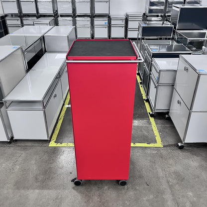 Bigla myBox Trolley, rot, 3 Schubladen, 1 Tablar