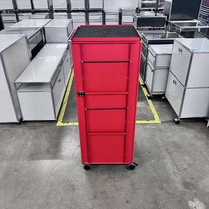 Bigla myBox Trolley, rot, 4 Schubladen, 1 Tablar