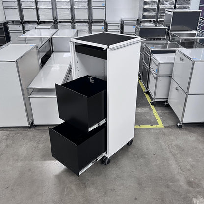 Bigla myBox Trolley, weiss, 3 Schubladen