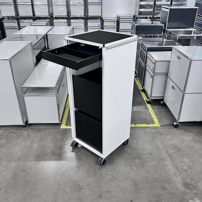 Bigla myBox Trolley, weiss, 3 Schubladen