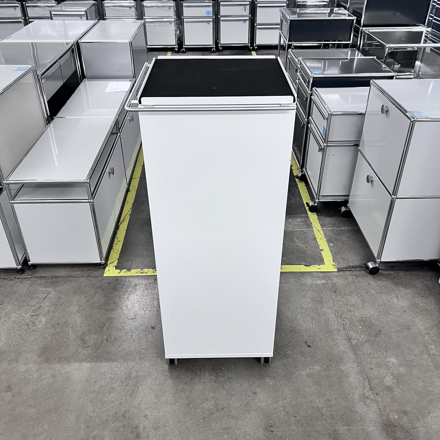 Bigla myBox Trolley, weiss, 3 Schubladen