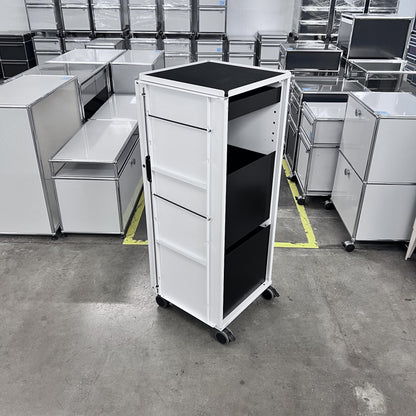 Bigla myBox Trolley, weiss, 3 Schubladen