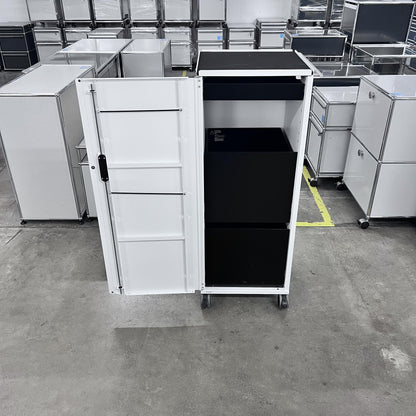 Bigla myBox Trolley, weiss, 3 Schubladen