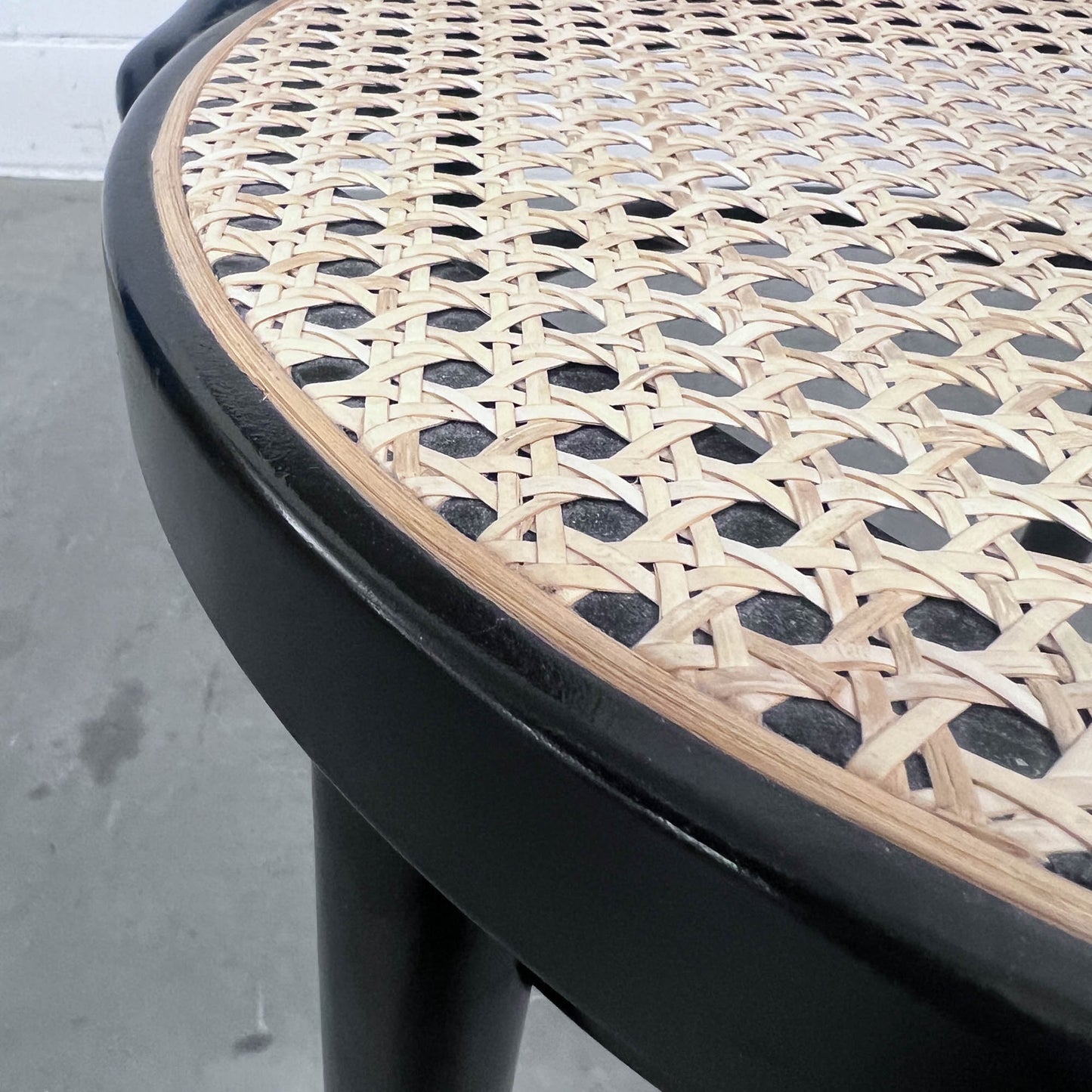 3 Bistrostühle, Schwarz