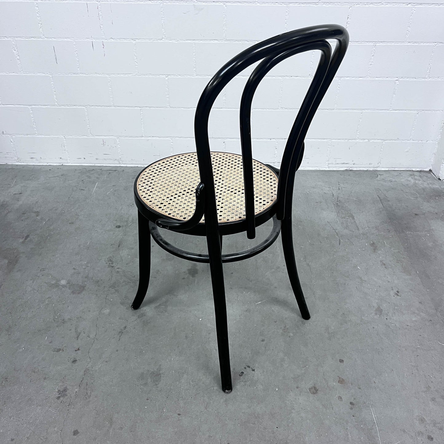 3 Bistrostühle, Schwarz