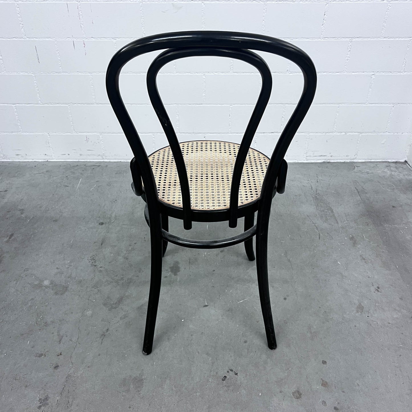 3 Bistrostühle, Schwarz