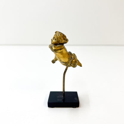 Figur, Mädchen, Goldig