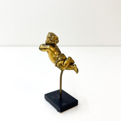 Figur, Mädchen, Goldig