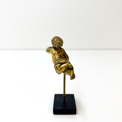 Figur, Mädchen, Goldig