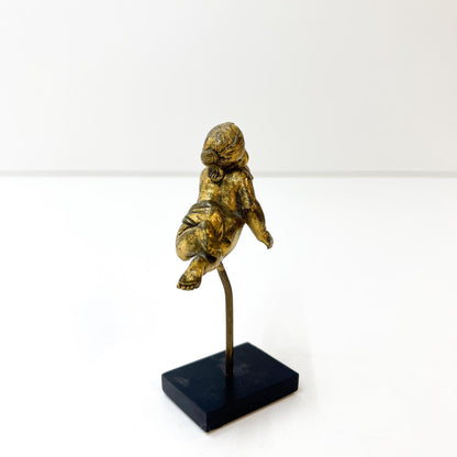 Figur, Mädchen, Goldig