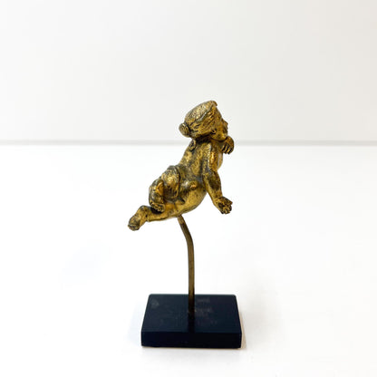 Figur, Mädchen, Goldig