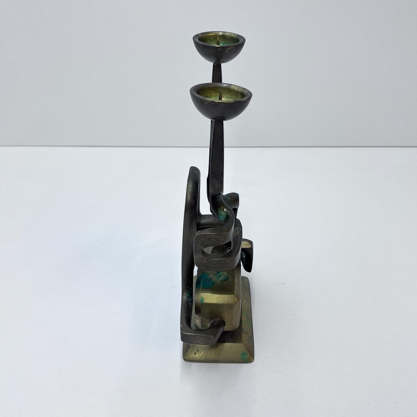 Kerzenständer Messing, 50er Jahre