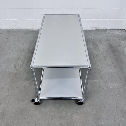 USM Fernseh-Lowboard, Mattsilber