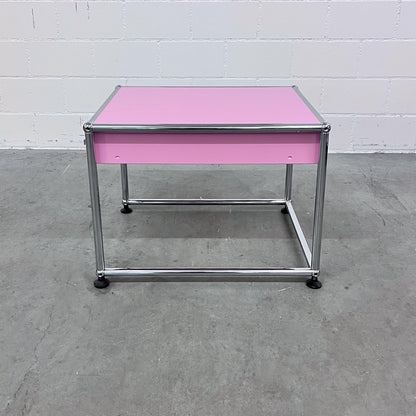 USM Nachttisch, Rosa, neuwertig