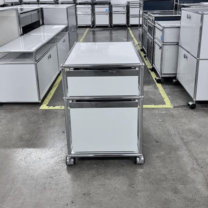 USM Rollkorpus, lichtgrau, A4, A6 Schubladen, Q1