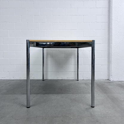 USM Tisch, Buche furniert, 125x75cm