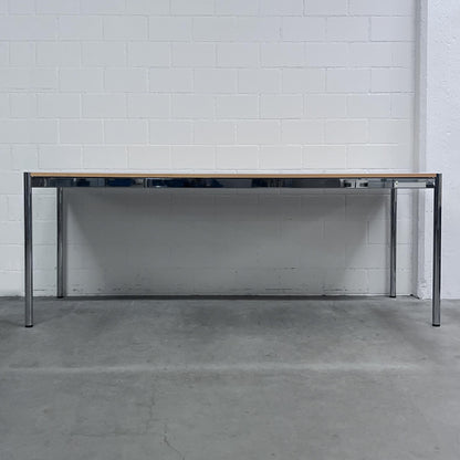 USM Tisch, Buche furniert, 200x75cm, Q2