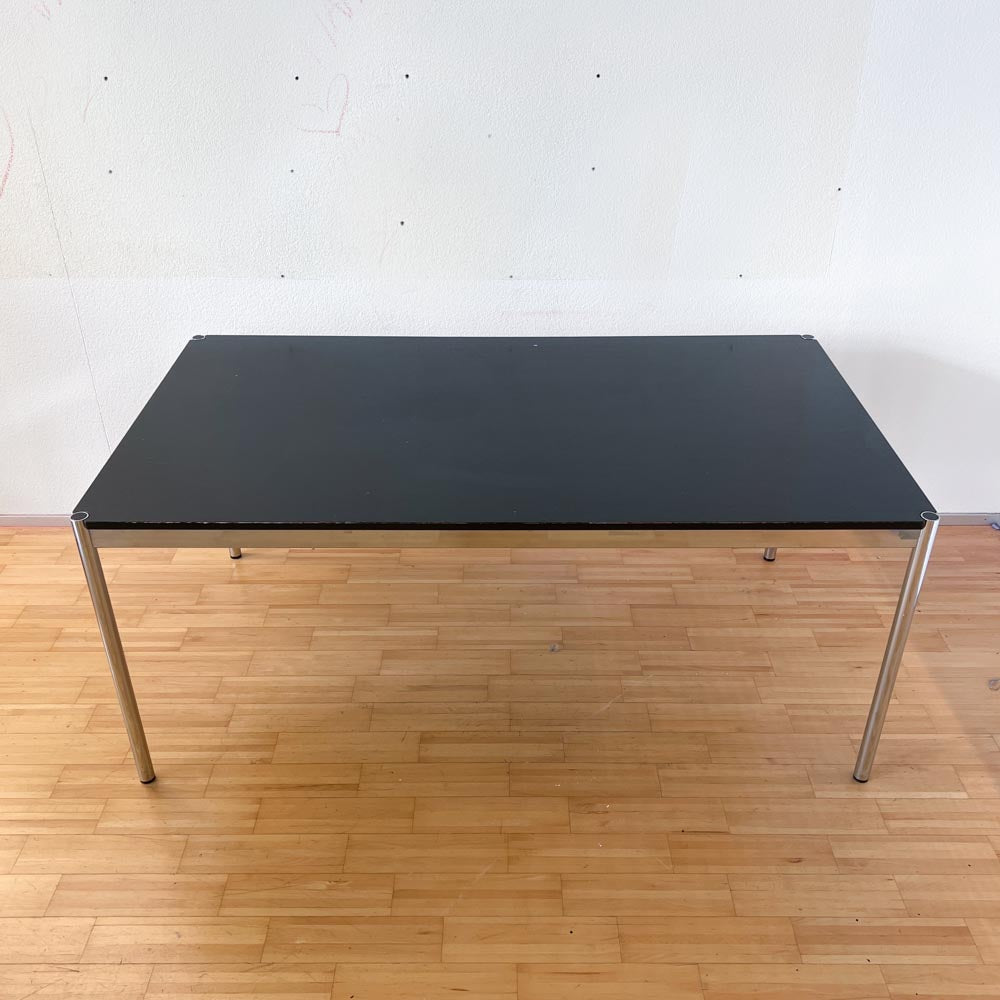 USM Tisch, Eiche Schwarz, 200x100cm