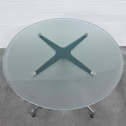 Vitra Eames Segmented Table, Glas, Ø 100cm