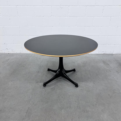 George Nelson, Vitra, Couchtisch, Ø 72, Schwarz